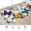 Κομψό Mouse Pad Butterfly για το σπίτι και το γραφείο, εξατομικευμένο με καλλιτεχνική 6