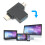 Προσαρμογέας OTG USB3.0 Micro USB τύπου C Αναστρέψιμος σχεδιασμός Πολυλειτουργικός 6