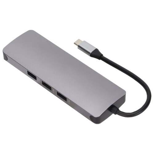 Διανομέας πολλαπλών θυρών USB C Aluminum9In1 - Γρήγορη μετάδοση θερμότητας, διασύνδεση 1