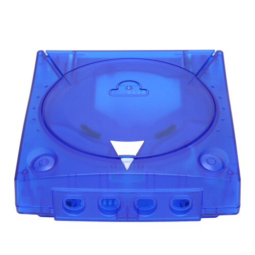 Capa protetora translúcida, design elegante para console Sega Dreamcast DC. Proteção completa, capa de plástico resistente a arranhões e com