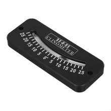 Reliable ABS Slope Meter 25-0-25 for Trail Navigation and Avalanche Danger Awareness, Durable and Accurate Design