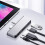 Σταθμός σύνδεσης για Microsoft Surface Go, έξοδος HDMI 4K USB C Hub με φόρτιση PD έως 60W από κράμα 6