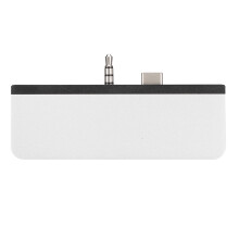 Dockingstation für Microsoft Surface Go, 4K-HDMI-Ausgang, USB-C-Hub mit PD-Ladefunktion bis zu 60 W, Aluminiumlegierung, 4-in-1-Dockingstation mit