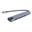 Προσαρμογέας Ethernet HDMI Hub USB C, 8 θύρες USB Type C, θύρα υψηλής ταχύτητας RJ45, γρήγορη 5