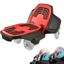 Kid Skateboard AntiSlip Deck Portable Roller Rebound Plates With Wheels Split Deck Outdoor Sliding