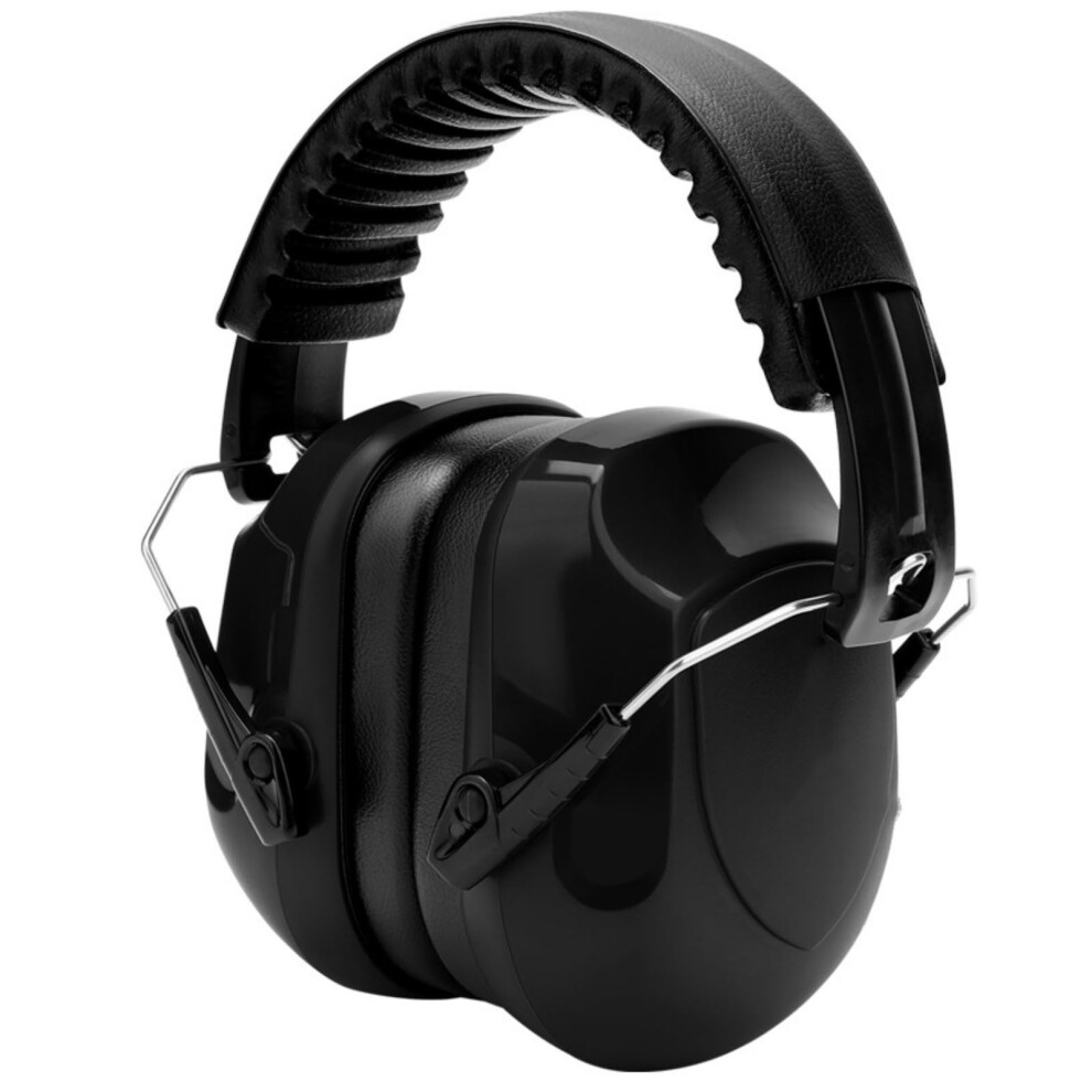 Sound Blocking Earmuffs For Kids And Teens, 34Db Noise Reduction, Sleep Hearing Protection, Adjustable Headband Unisex Kids Black