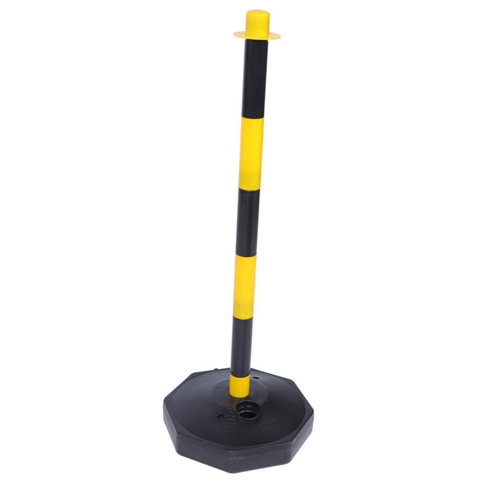 2Pcs Traffic Delineator Posts With Fillable Base, Visibility Safety Barricade Cones For Parking 9119770961655