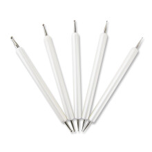 Embossing Stylus Set, 5Pc, DoubleEnded Tracing Dotting Tools For Carbon Transfer Paper, Mandala Rock Painting