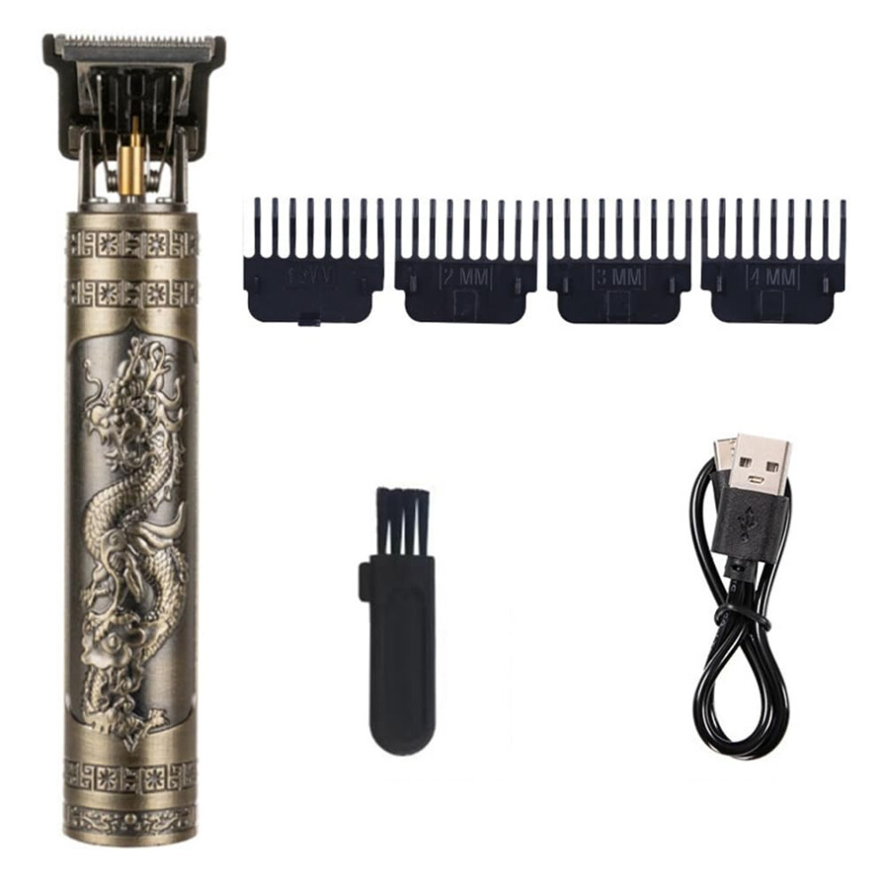 Hair Clippers for Men Cordless TBlade Trimmer USB Fast Charging Low Noise with Guide Combs