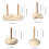 Rotating Wood Yarn Holder Project Light-Dua axle removable 3