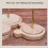 Rotating Wood Yarn Holder Project Light-Dua axle removable 7