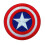 Morale Patch Tactical Mini Shield with Hook Fastener Compatible with Velcro 6.5cm Embroidered 1