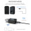 Ασύρματος προσαρμογέας Bluetooth με εύχρηστο τροφοδοτικό USB, υποδοχή ήχου 3,5 mm για 7
