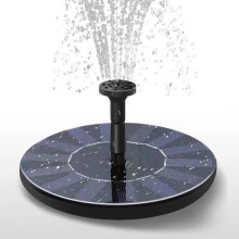 Fontana solare ecologica con pannello solare autoportante, sistema di circolazione dell'acqua a energia solare per decorazioni sommergibili dinamiche