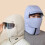 Masque de Ski à couverture complète avec lunettes,-Noir 6