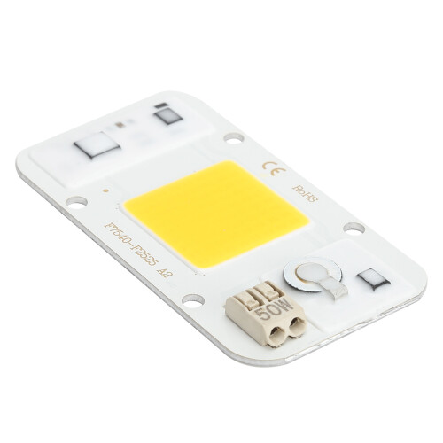 50W Energy Efficient Light Source, Integrated Smart Ic Driver for High Voltage Drivefree Light Source Ideal for Various Lighting Applications 1