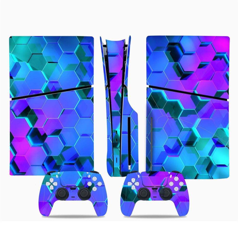 Console Remote Skin For Ps5 Slim Disc And Digital Editions Vinyl Covers Scratchresistant Controller Skins 85964 9119770962829