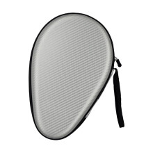 Pingpong Paddles Storage Case With Zipper Closure, Protective Table Tennis Paddles Bag, Silver