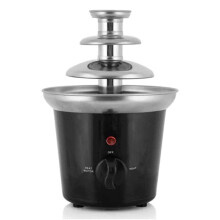 3 Tier Stainless Steel Chocolate Fountain Fondue with Quick Heating for Parties and Weddings