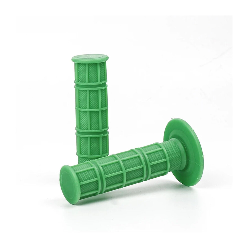 Motorcycle Grips 7/8" 22Mm Rubber Gel Handlebar Grips For Dirt Pit Bike Motocross Compatible Models Dark/Green 9365049242462