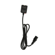Alimentatore CC di sicurezza certificato con display a LED per monitor di computer e altro, dotato di protezione da sovratensione e protezione da