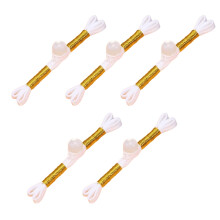 5PCS Fasteners Buckle Cheongsam Bead Buttons-platinum wire