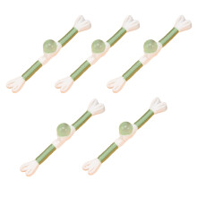 Retro Forkedtail Chinese Cheongsam Buttons-white light green li