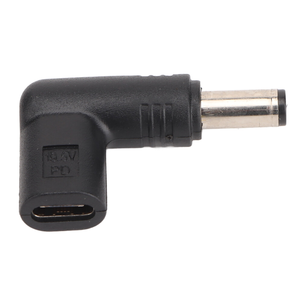 Usb C To Dc Adapter, Pd Emulator Trigger With 90 Degree Angled Design, Usb 3.1 Type C Female To Dc 5.5X2.1mm Plug Adapter For Efficient Wall Outlet Ch 9486358024478
