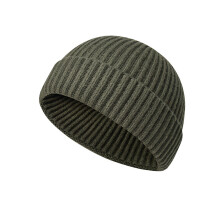 Hip Hop Beanie Mütze Grobstrickmütze mit Bündchen