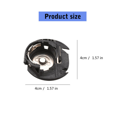 2Pieces Sewing Machine Bobbin Case Sewing Machine Accessory for 2