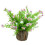 Decorative Artificial Plant with Pots Decoration for-Yellow 7