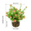 Decorative Artificial Plant with Pots Decoration for-Yellow 4