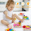 Παιχνίδια Montessori για 1-2 3χρονα αγόρια και κορίτσια, ξύλινα παζλ με ζώα με 5