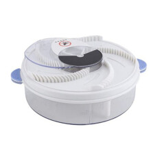 Centrifugadora de ensalada plegable para ahorrar espacio, trampa eléctrica silenciosa para moscas para el control de plagas en interiores.