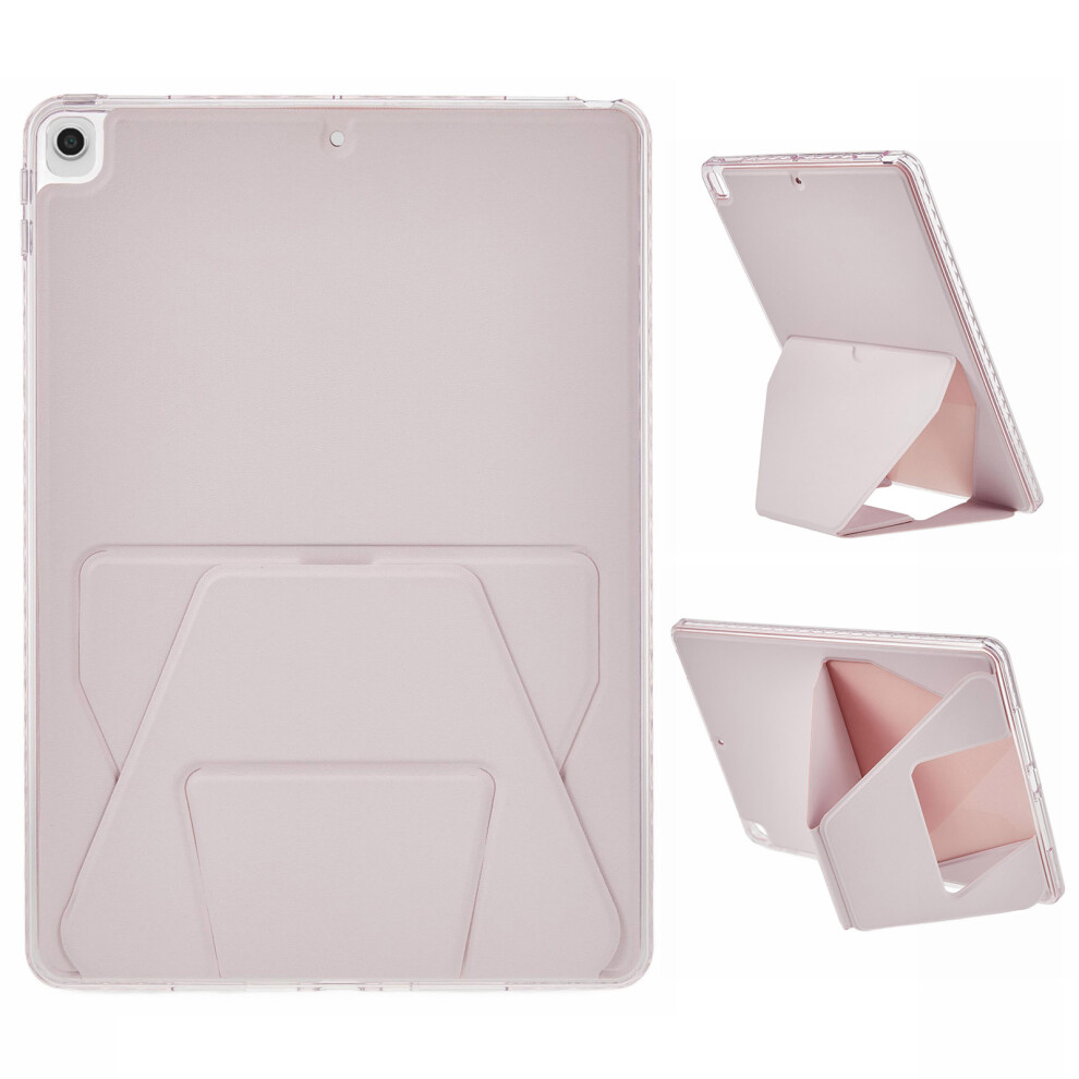 (Pink) For Ipad (2025) / 10.9 (2022) Case Tpu Pu Leather Kickstand Tablet Cover Pink 6914286987969