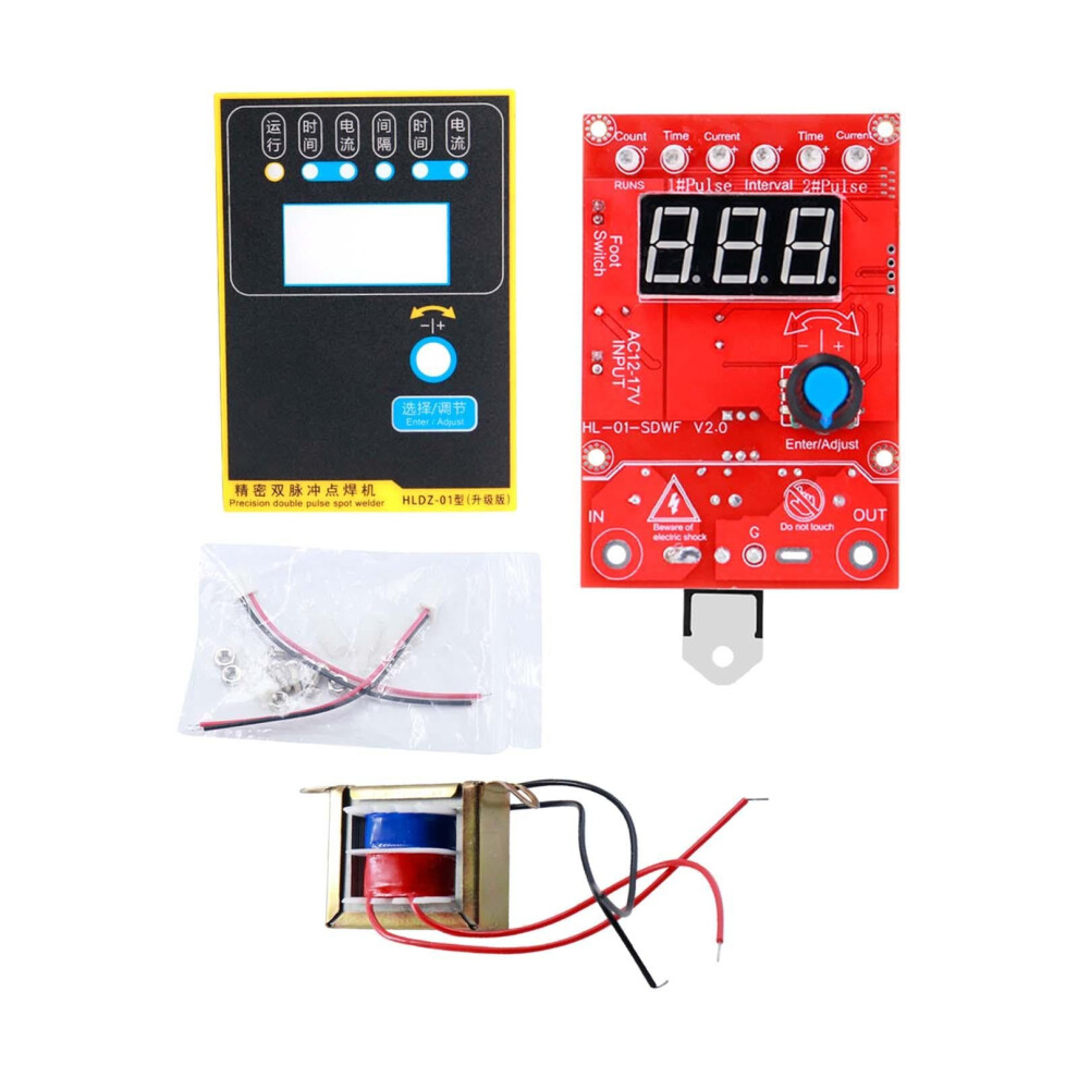 Spot Welder Machine Time Control Board 41A Current Controller With Digital Display For Diy Projects 9119770963468