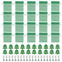 Selos decorativos para envelopes de Natal, etiquetas ecológicas em liga de zinco sem chumbo, hipoalergênicas, em formato de anjo fofo com mini
