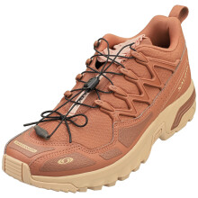 (10) Salomon Acs Satin Unisex Fashion Trainers in Russet