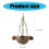 Hamster Squirrels Breeding Nest  Small-Coconut Nest Hanging 4