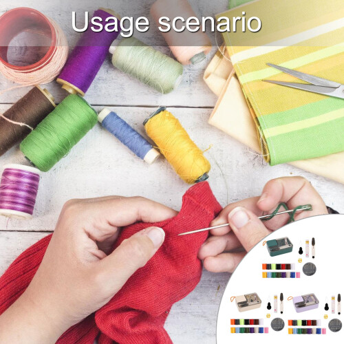 Basic Sewing Set for Adult, Professional Sewing Supply-Purple 2