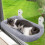Window Hammock for Cats with Suction Cups for Kitten-Gray 3