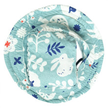 Puppy Bucket Hat Dog Sunbonnet Hat Fisherman Hat Outdoor-Blue M
