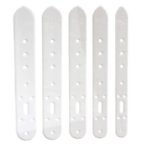 5Pcs Clear Acrylics Belt Hole Punching Guides Templates