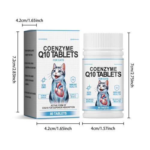 Nutrient Coenzyme Chewable Tablets for Senior Dogs Heart Coat 2