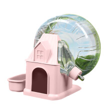 Silents Hamster Wheel Multifunctional Hamster Wheel-Light pink
