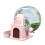 Silents Hamster Wheel Multifunctional Hamster Wheel-Light pink 1