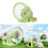 Silents Hamster Wheel Multifunctional Hamster Wheel-Light pink 3