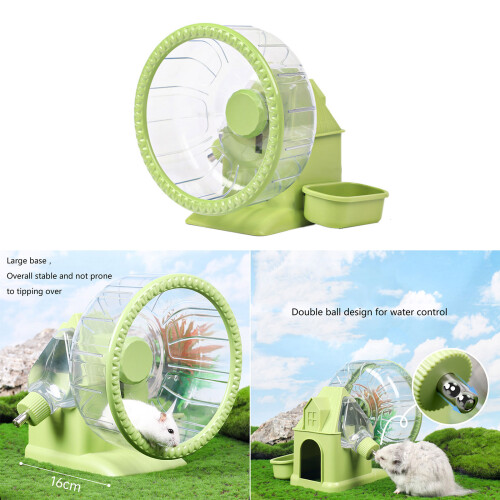 Silents Hamster Wheel Multifunctional Hamster Wheel-Light pink 2
