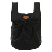 Cats Carriers Bag Walking Bag for Travel Soft Shoulder-S Black