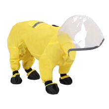 Dog Hooded Raincoats Pet Rainsuit Full Coverage Pet Rain-XXL